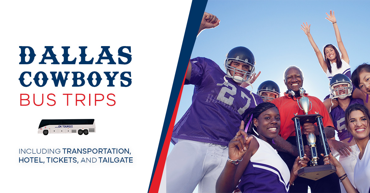 Dallas cowboys bus trips.